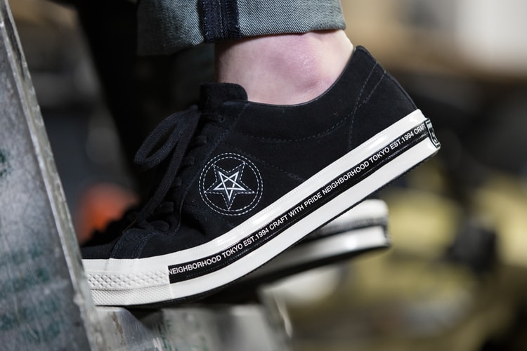 NEIGHBORHOOD and Converse Link Up for a One Star Collaboration