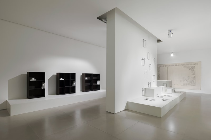 Nendo Jil Sander Milan Design Week Invisible Outlines 80 Sheets of Mountains Jellyfish Vases