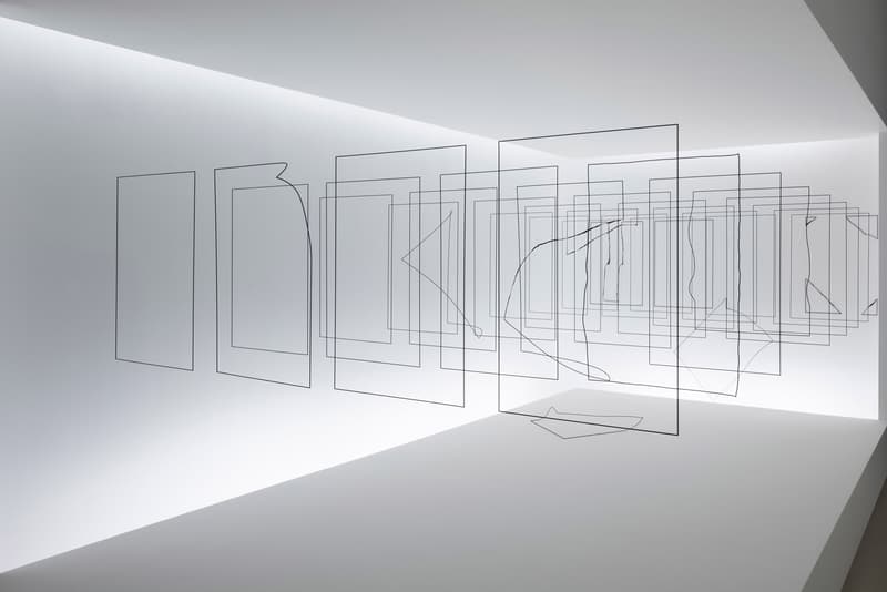 Nendo Jil Sander Milan Design Week Invisible Outlines 80 Sheets of Mountains Jellyfish Vases