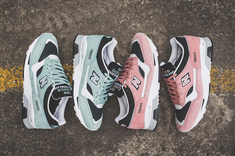 New Balance 1500 Pastel Pack Easter Mint Green Salmon Pink