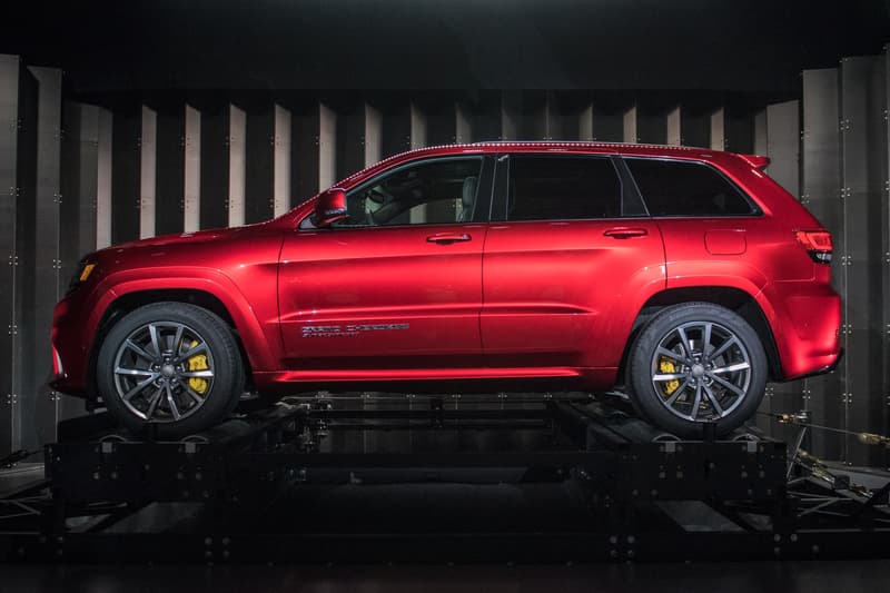 2018 Jeep Grand Cherokee Trackhawk Red