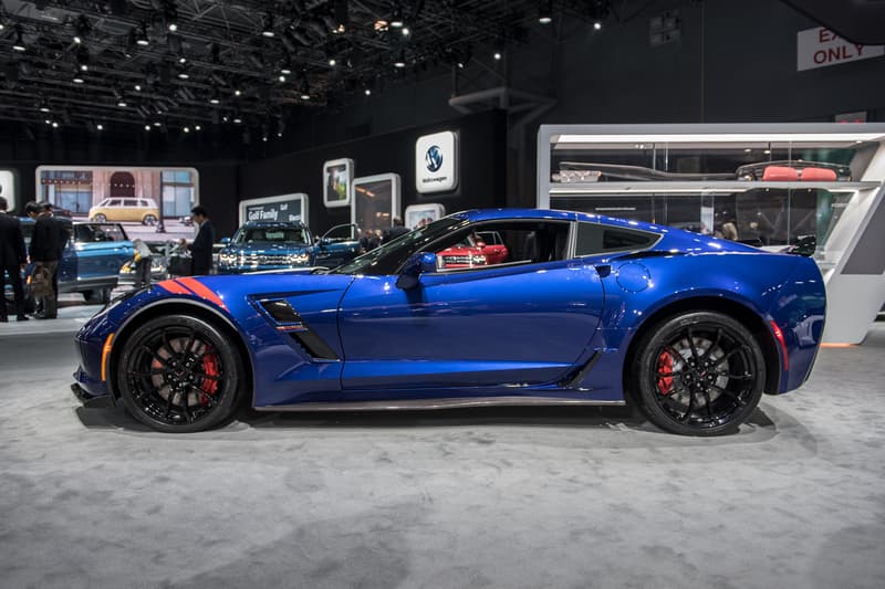 2017 Chevy Corvette Grand Tour Admiral Blue Heritage Edition