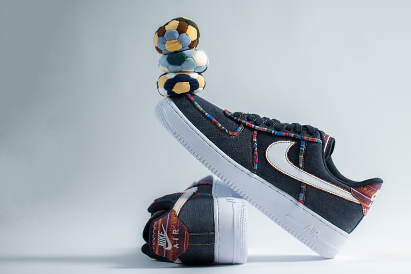 Nike Air Force 1 '07 LV8 Hacky Sack Colored Pattern Denim