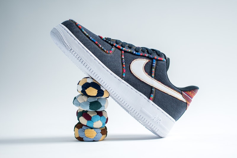 Nike Air Force 1 '07 LV8 Hacky Sack Colored Pattern Denim