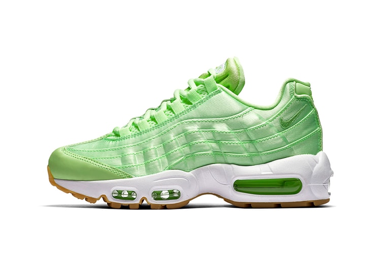 The Nike Air Max 95 Receives A "Liquid Lime" Makeover