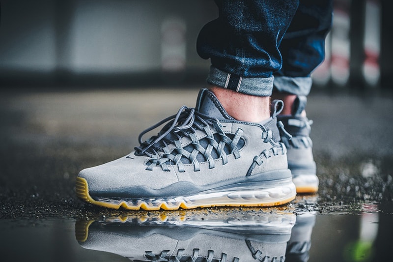 Nike Air Max TR 17 Navy Grey Suede Gum Sole Woven