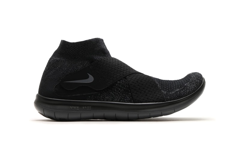 Nike Free RN Motion Flyknit 2017 Triple Black