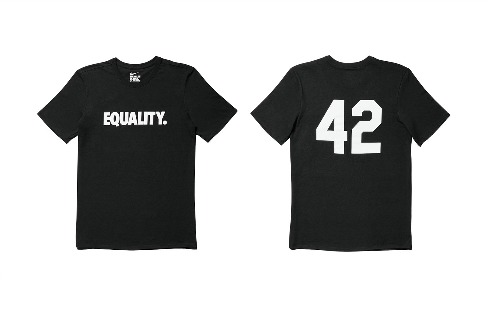 Nike Equality Jackie Robinson Black White