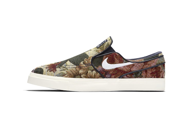 Stefan Janoski's Slip-On Nike SBs Get a Tapestry-Inspired Floral Makeover
