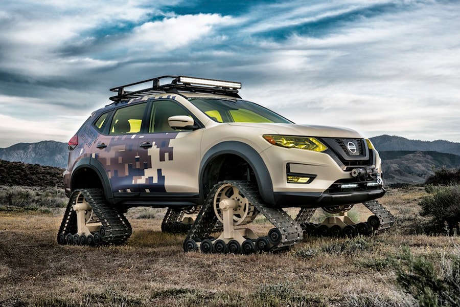 Nissan Rogue Trail Warrior Project Off Road DOMINATOR Tracks