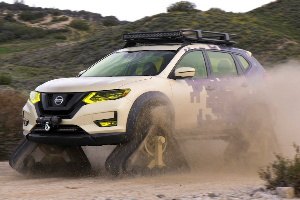 Nissan Rogue Trail Warrior Project Off Road DOMINATOR Tracks