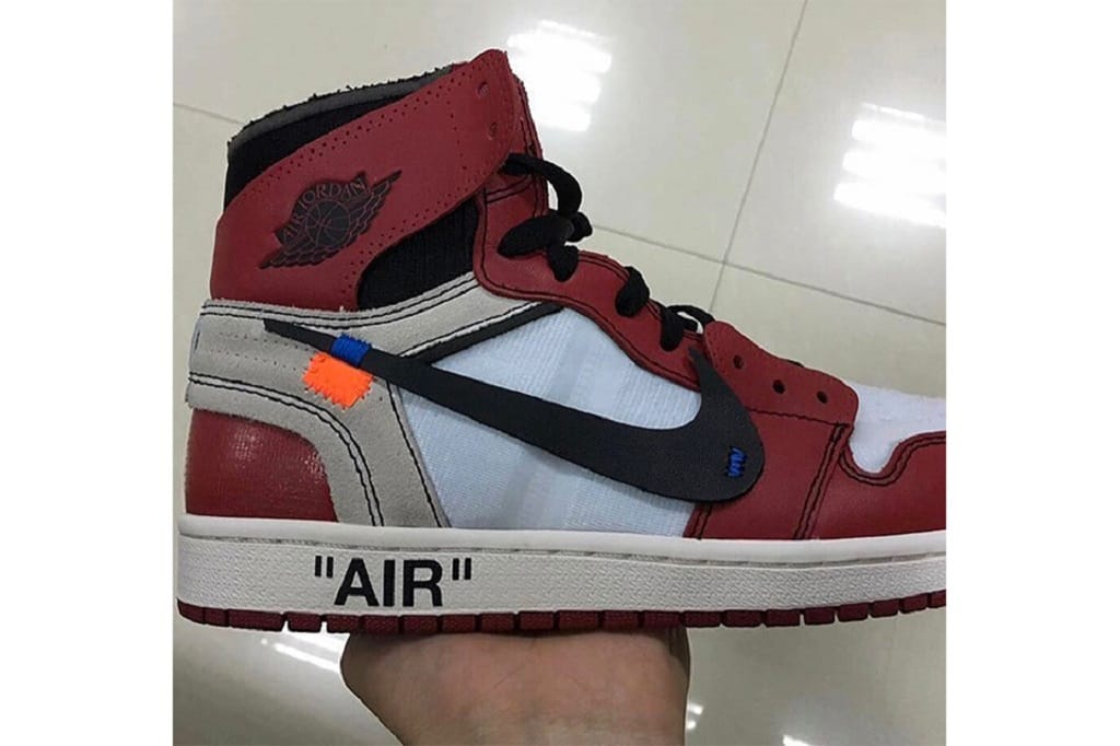 jordan and off white collab
