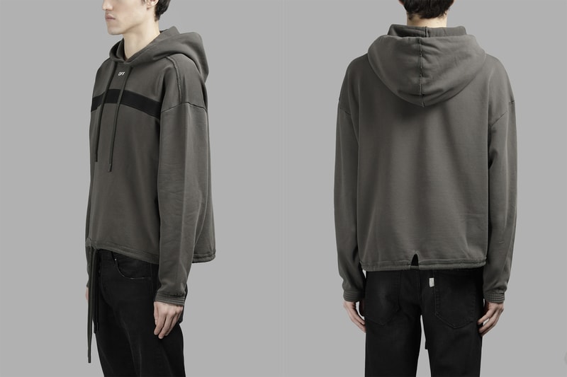 OFF-WHITE Silence Grey Hoodie