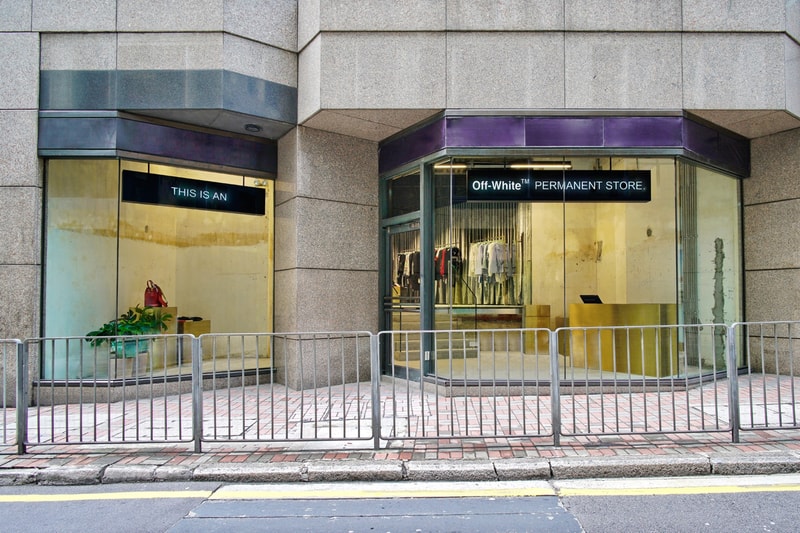 OFF-WHITE C/O VIRGIL ABLOH HONG KONG STORE CENTRAL