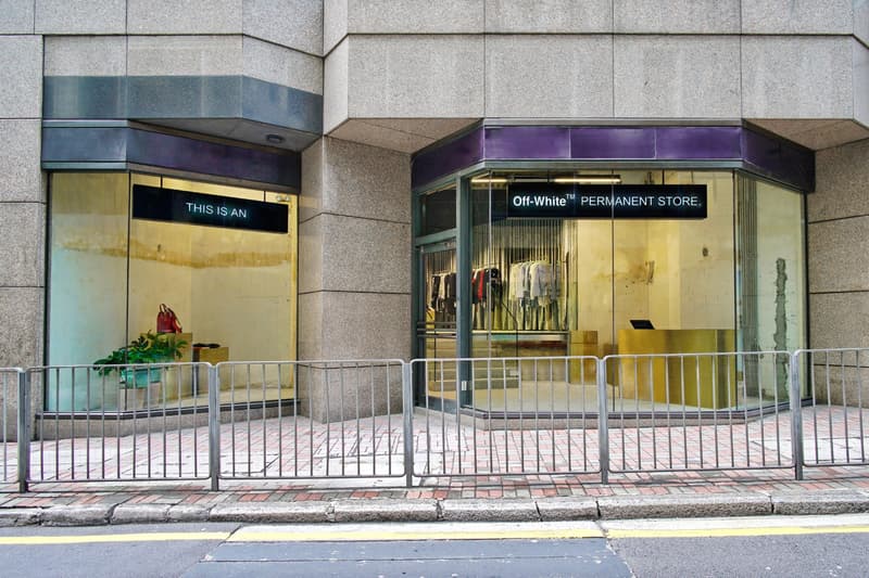 OFF-WHITE C/O VIRGIL ABLOH HONG KONG STORE CENTRAL