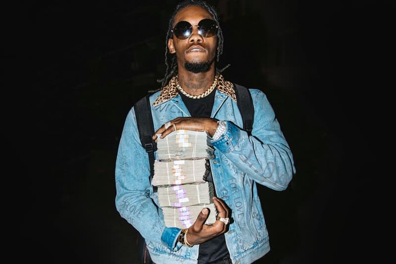 Offset Migos $100,000 Rain Drop Chain Bad and Boujee Drop Top