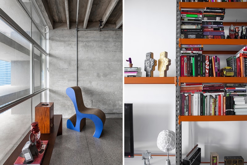 Oscar Niemeyer apartment interior design