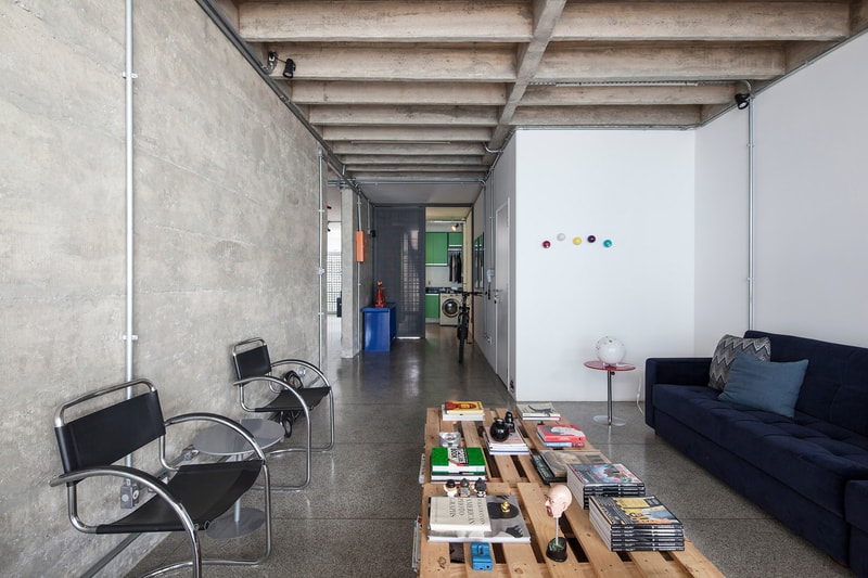 Oscar Niemeyer apartment interior design