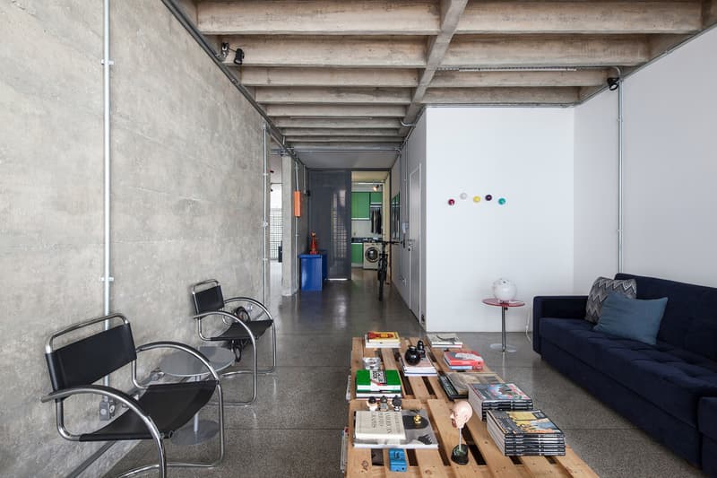 Oscar Niemeyer apartment interior design