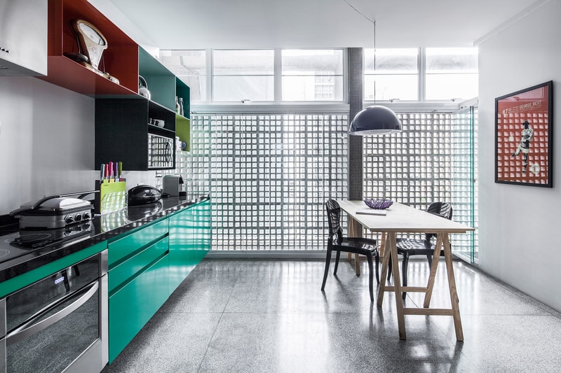 Oscar Niemeyer apartment interior design
