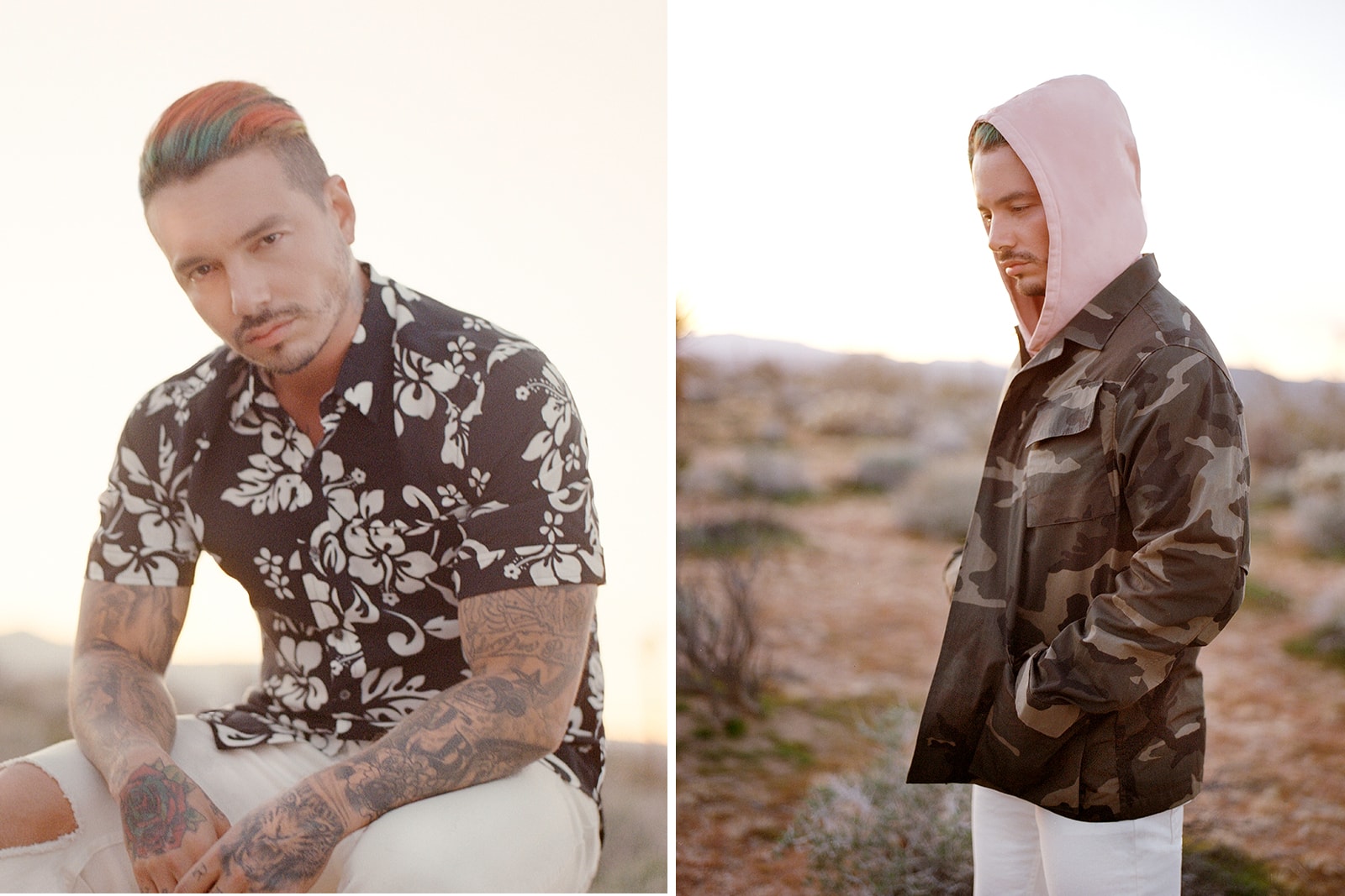 OVADIA & SONS J Balvin 2017 Spring/Summer Lookbook collection campaign