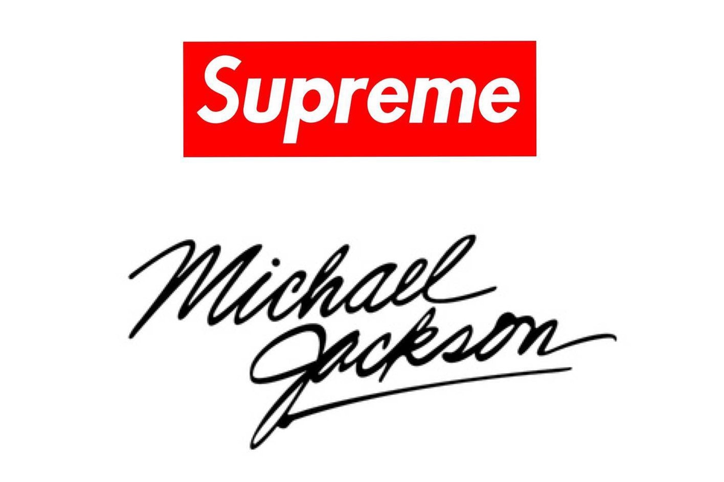 Michael Jackson Supreme Collaboration Box Logo Hoodie T-Shirt