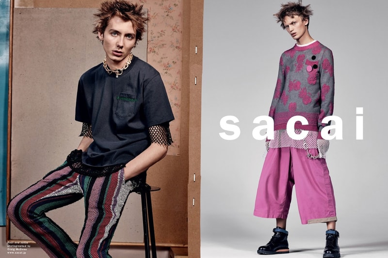 sacai 2017 Spring/Summer Menswear Collection