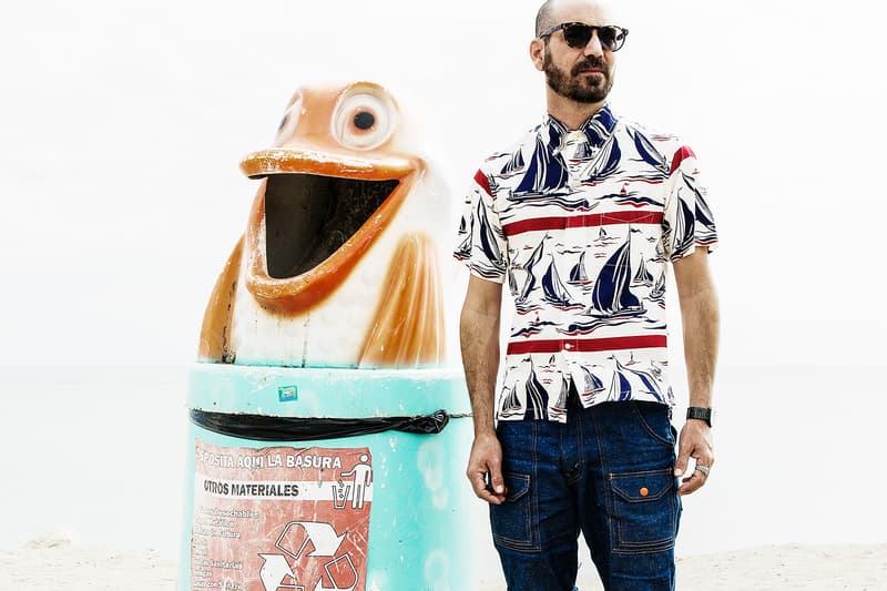 Self Edge 2017 Spring Summer Lookbook Kiya Babzani Beach