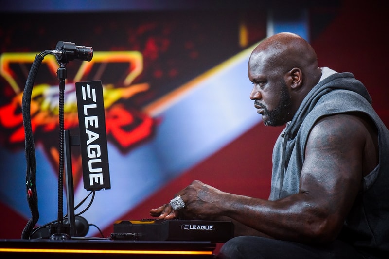 ELEAGUE Street Fighter V Celebrity Showdown Features Shaquille ONeal Reggie Bush Lupe Fiasco Natalie Eva Marie