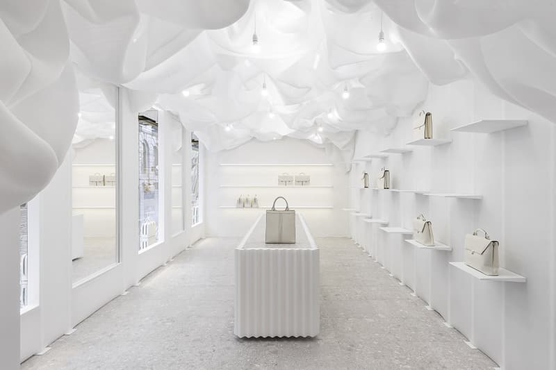 Snarkitecture Valextra Pop-Up Shop Milan