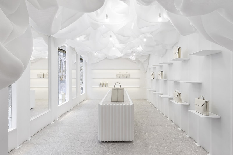 Snarkitecture Valextra Pop-Up Shop Milan