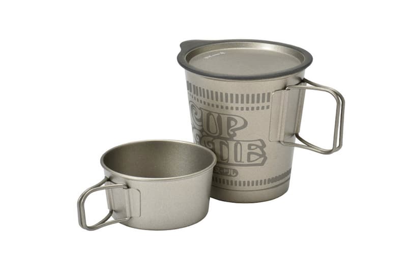 Snow Peak x NISSIN Titanium Cup Noodle Bowls