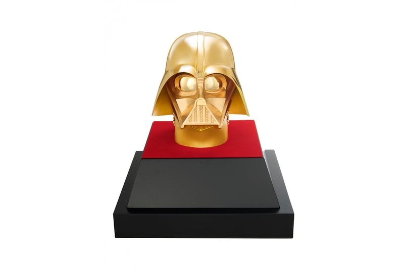 Solid 24-Karat Gold Darth Vader Mask Star Wars Jewelry Ginza Tanaka