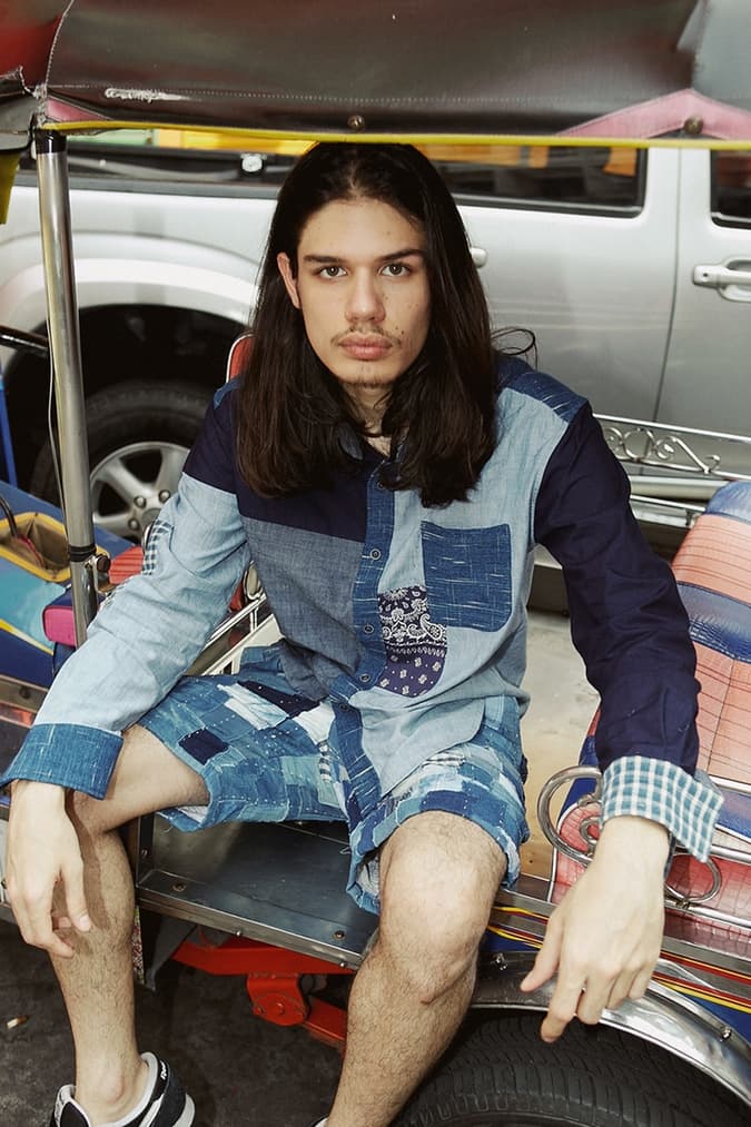 SSAP NYC 2017 Spring/Summer Collection Lookbooks Denim Patchwork Mel Sangsomsap Thailand Indigo Dying