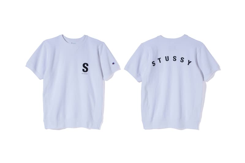 Stüssy Champion 2017 Spring Summer Collection Apparel Soft Goods Clothing Collaboration