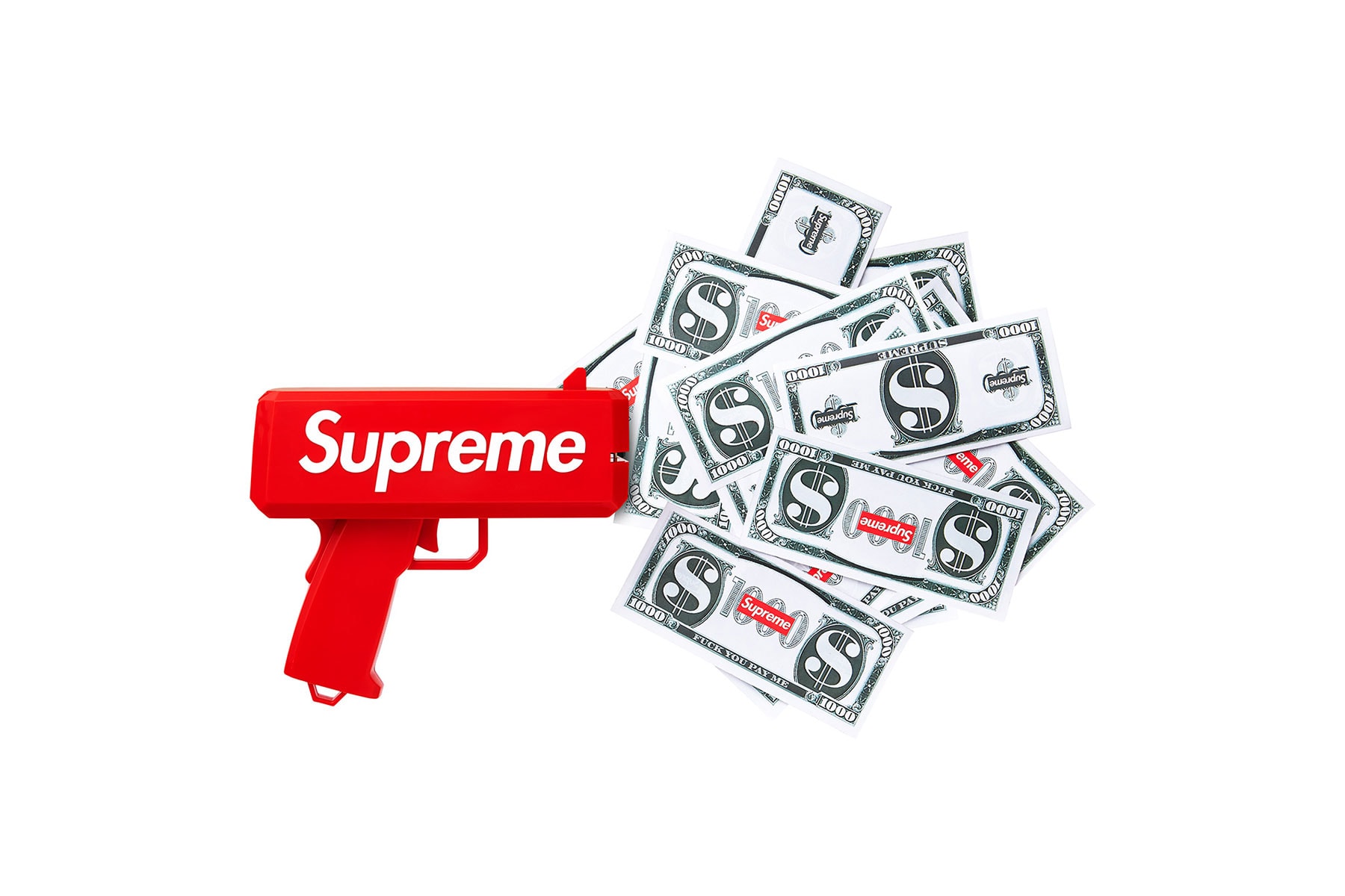 Supreme Cash Cannon Money Gun