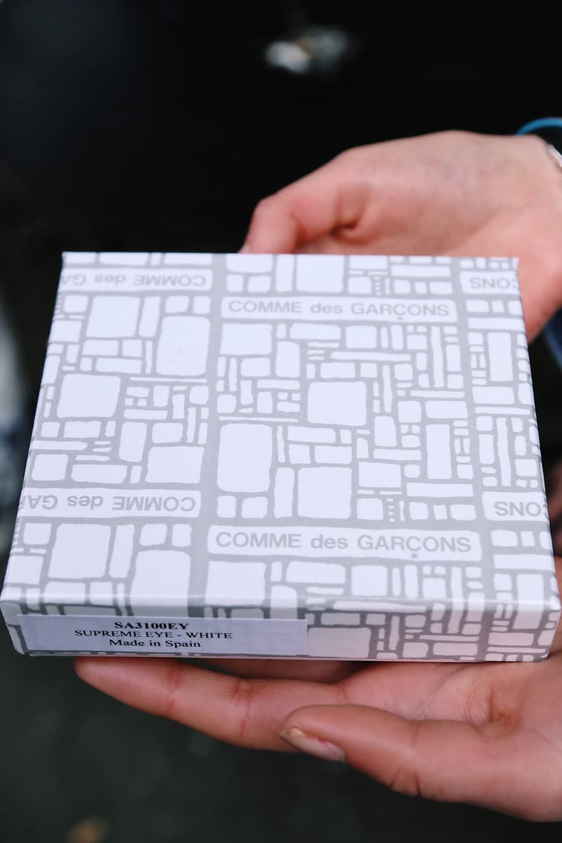 Supreme x COMME des GARÇONS Wallet Box