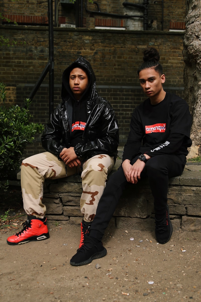 Supreme x COMME des GARÇONS Box Logo Black Jacket