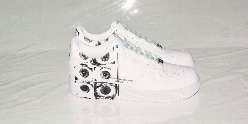 nike air force 1 supreme comme des garcons