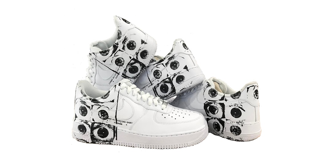 Low Eyes Supreme Comme Des Garcons Air Force Cdg Supreme Air Force