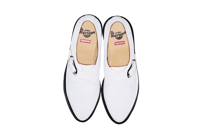 Supreme x Dr. Martens 2017 Spring/Summer Collection Rousden Creeper White Green Pink Black