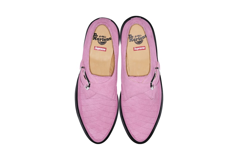 Supreme x Dr. Martens 2017 Spring/Summer Collection Rousden Creeper White Green Pink Black