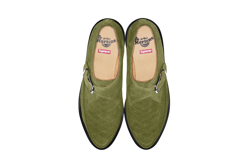 Supreme x Dr. Martens 2017 Spring/Summer Collection Rousden Creeper White Green Pink Black