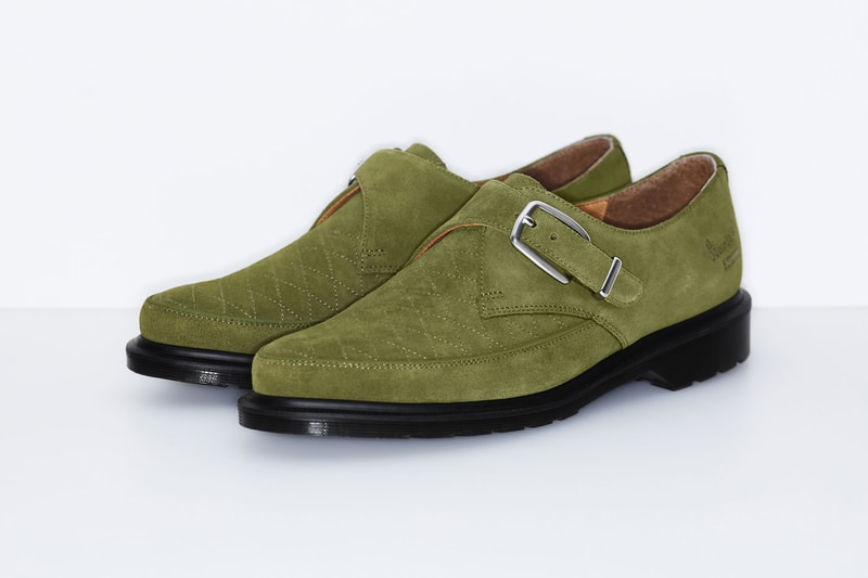 Supreme x Dr. Martens 2017 Spring/Summer Collection Rousden Creeper White Green Pink Black