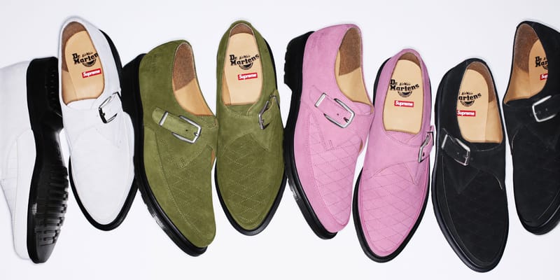 pink suede dr martens