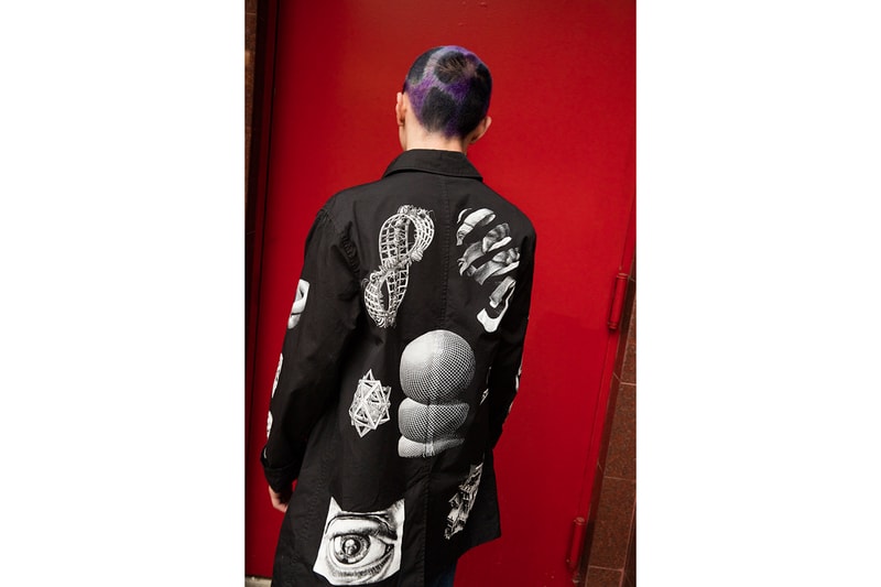 Supreme MC Escher Trench Coat