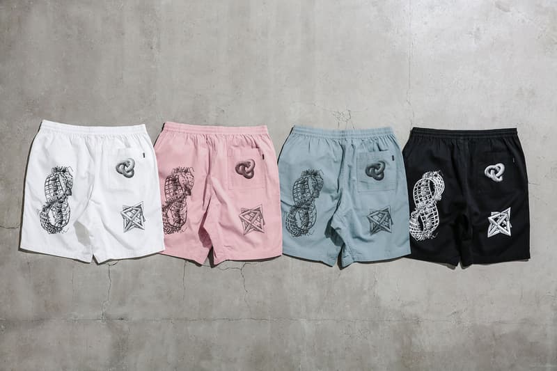 Supreme MC Escher Shorts Back