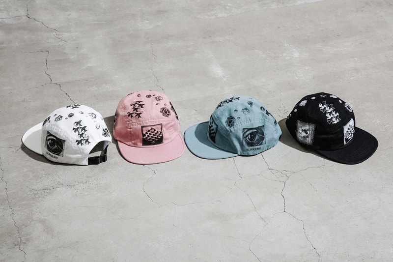 Supreme MC Escher Caps