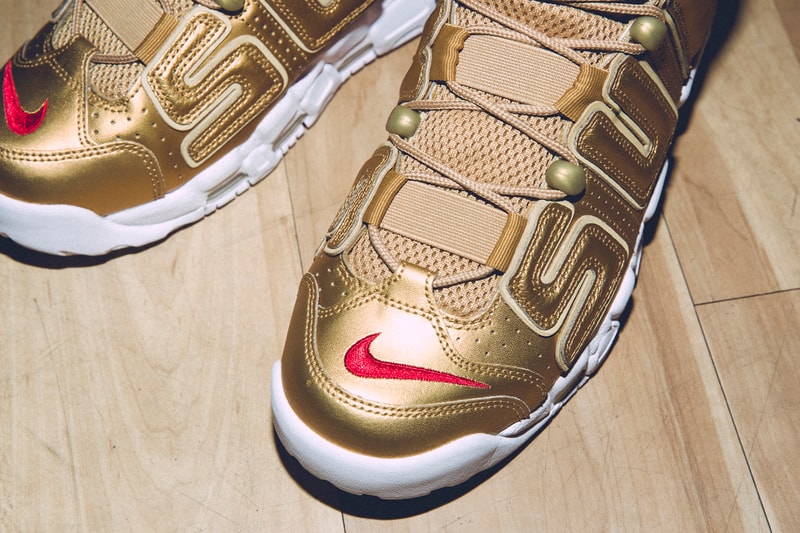 Supreme Nike Air More Uptempo Closer Look