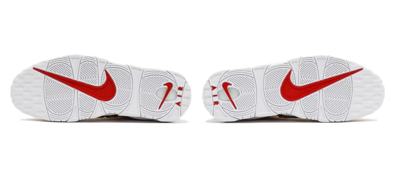 Supreme X Nike Air More Uptempo Metallic Gold Hypebeast